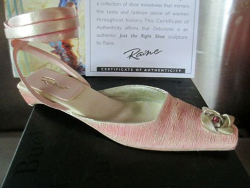 Debutante Just The Right Shoe Retired 2008 Department 56
