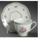 French Garden Cup and Saucer