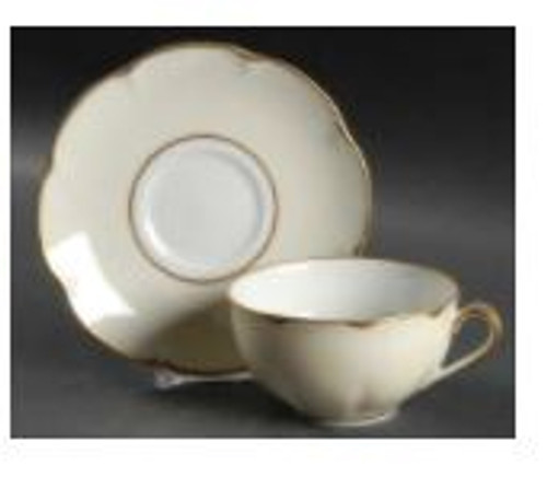 Magnolia Haviland Cup And Saucer