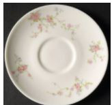 Pink Spray Saucer Only