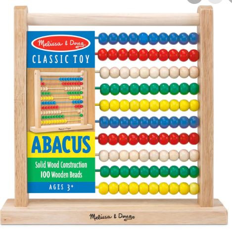 Abacus Melissa and Doug Woode - Abacus  Melissa and Doug Wooden Learning Toy