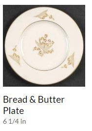Autumn Lea Bread and Butter Plate