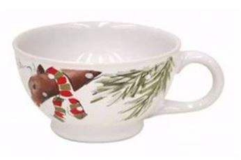 Deer Friends White Jumbo Mug