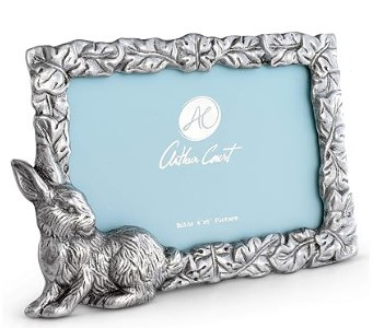 Arthur Court Designs - Bunny Picture Frame 4 X 6