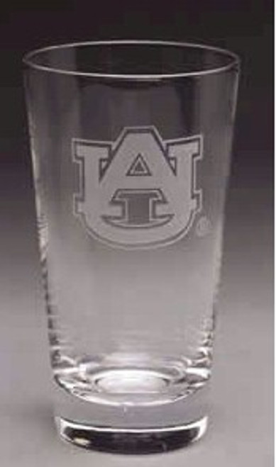 Auburn Etched Pub Glass Set Of 4 Auburn University Arthur Co
