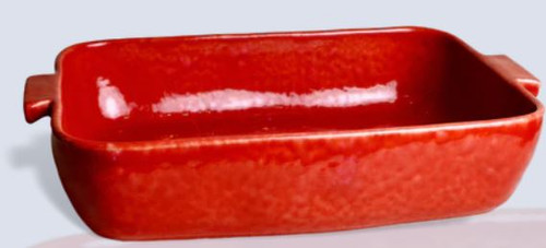 Cozina Rectangular Baker Claret/ Red Carmel Ceramica