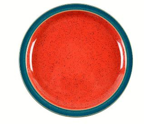 Harlequin Holly Red Salad Plate