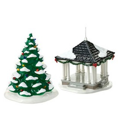 TOWN SQUARE TREE AND GAZEBO