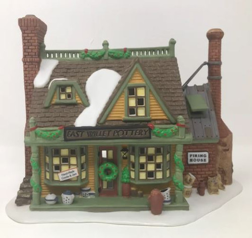 East Willet Pottery   New England Village  Department 56