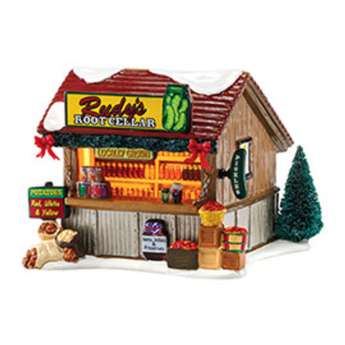 Root Cellar Canned Goods Snow Village Department 56