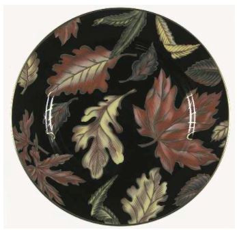 Autumn Leaves Fitz And Floyd Salad Plate