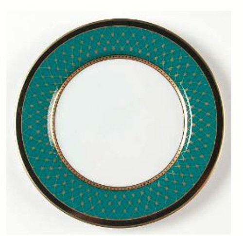 Chaumont Teal Green   Fitz and Floyd Salad Plate