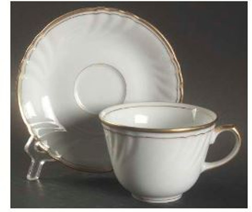 Orleans Blanc Fitz and Floyd Cup and Saucer