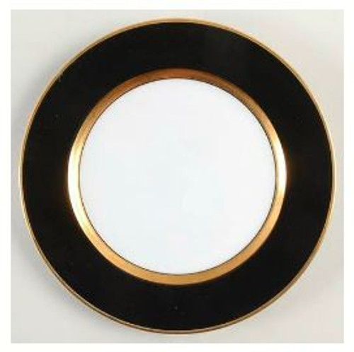 Renaissance Black On White Fitz And Floyd Bread And Butter Renaissance Black On White Fitz And Floyd Bread And Butter