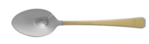Tristan Ii Gold Frosted Place Spoon