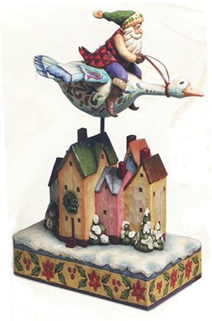 Santa On Goose