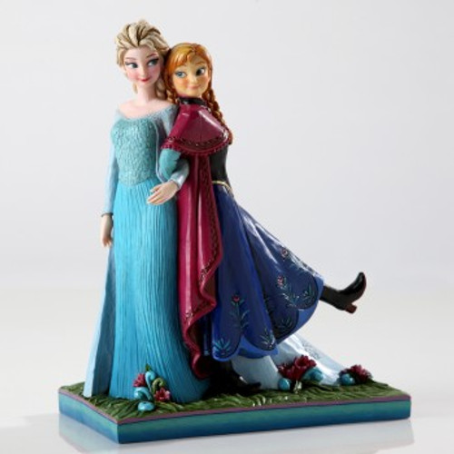 Sisters Forever Anna And Elsa From Frozen  Jim Shore Figurin