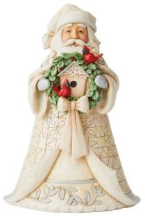 Woodland Santa With Cardinals - Jim Shore Collectible