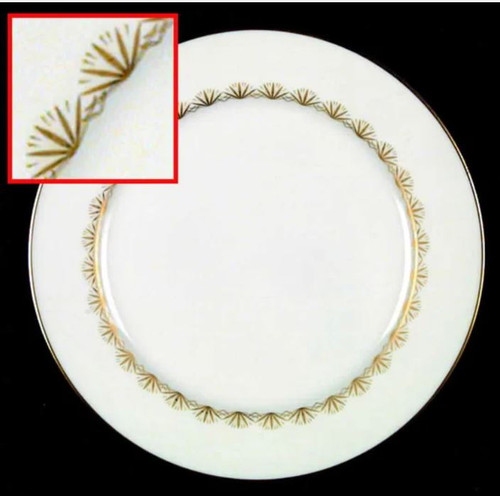 Cherrywood Gold Hutschenuther Dinner Plate Cherrywood Gold Hutschenuther Dinner Plate