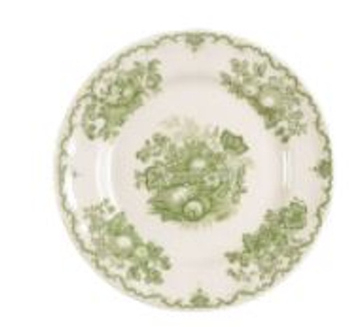 Fruit Basket Green Johnson Salad Plate