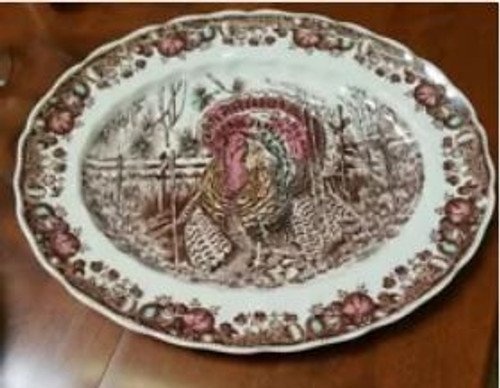 His Majesty Johnson Brothers 15 Platter  New