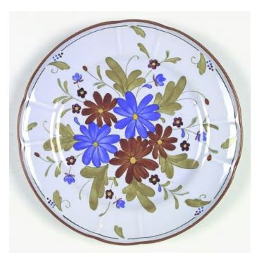 Bouquet Dinner Plate