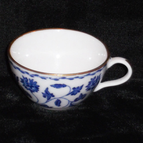 Colonel Blue Spode Cup And Saucer
