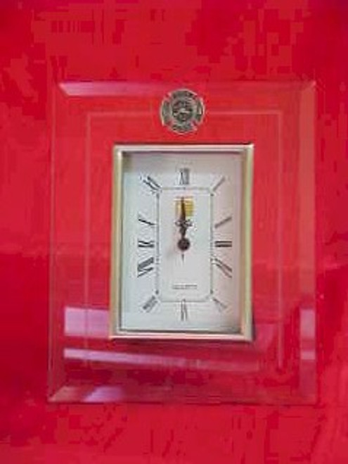 The Right Time Bevel Glass Clock  Vanmark Collectibles