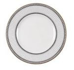 Colonnade Black Dinner Plate