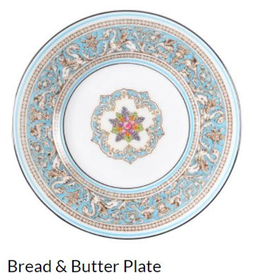 Florentine Turquoise Wedgwood  Bread and Butter Plate