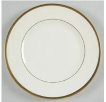 Majesty Gold Round Salad Plate
