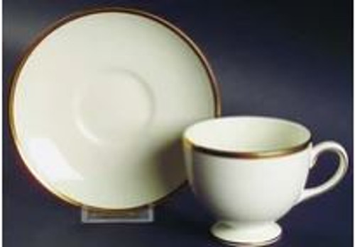 Majesty Gold Wedgwood Cup and Saucer