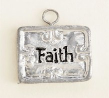 Snowbabies - Faith Charm