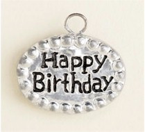 Snowbabies - Happy Birthday Charm