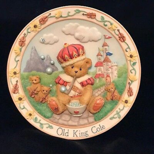 Old King Cole Plate Cherished Teddies
