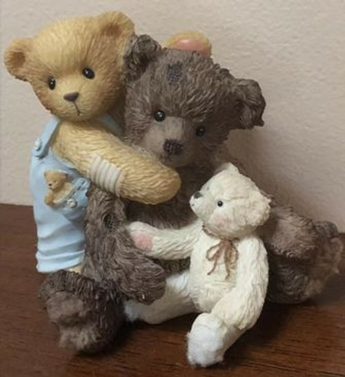 Sawyer and Friends Hold On To The Cherished Teddies
