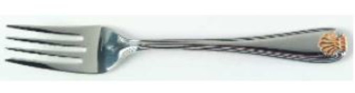 Golden Ariana Gorham Salad Fork Golden Ariana Gorham Salad Fork