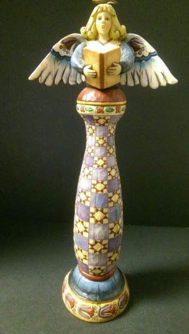 Angel With Tulip Base - Jim Shore Collectible