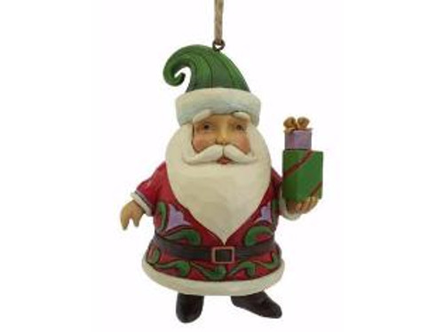 Short Santa With Gifts Jim Shore Collectible