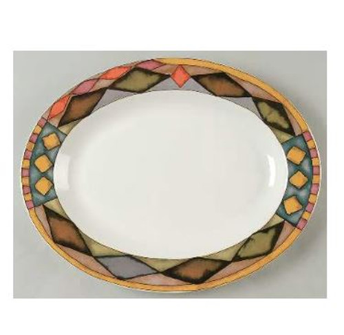 Palazzo Sasaki 14 Inch Oval Pl