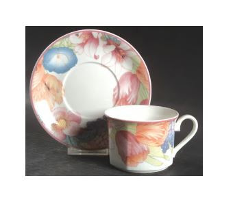 Corolla Cup and Saucer