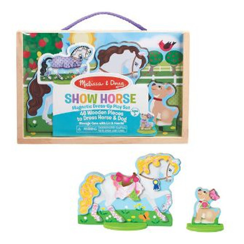 Magnetic Dress Up Play Set  Show Horse Melissa And Doug Toys