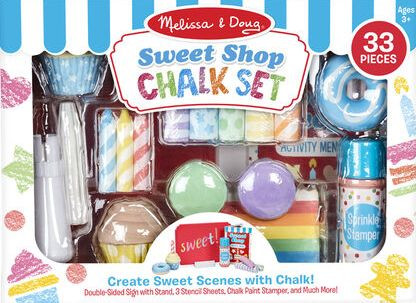 SWEET SHOP CHALK SET MELISSA a - SWEET SHOP CHALK SET MELISSA and DOUG