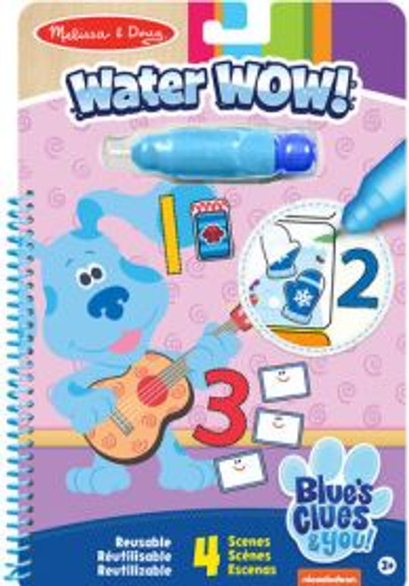 Melissa And Doug Blues Clues and You Water Wow  Counting