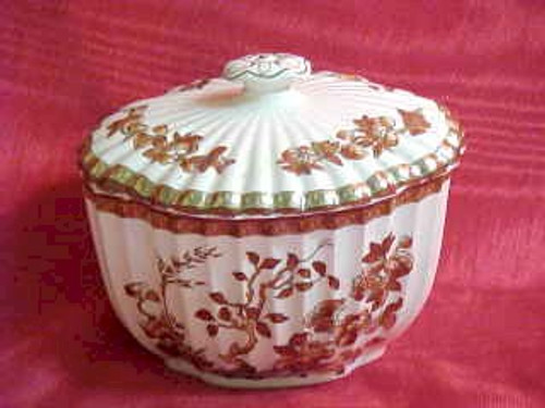 Indian Tree Spode Sugar And Lid