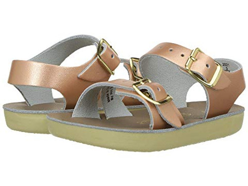 Sea Wee Rose Gold Size 2 Sun Sandals By Hoy Shoes Sea Wee Rose Gold Size 2 Sun Sandals By Hoy Shoes