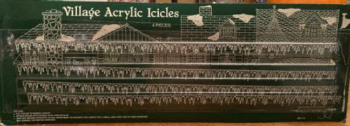 Village Acrylic Icicles Retired Department 56
