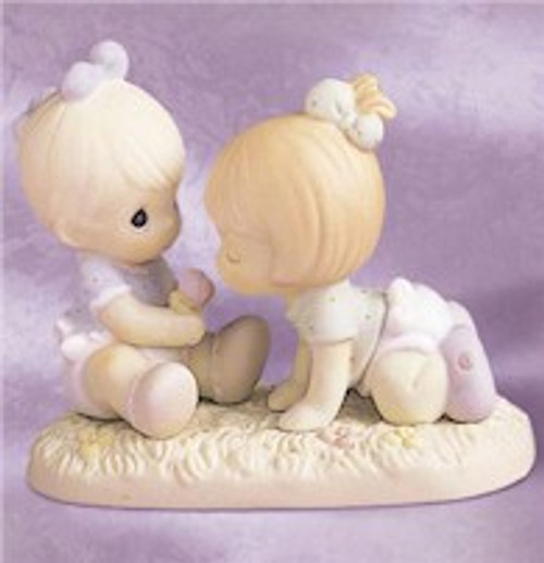 Baby Classic Girls Flower Figure Precious Moments