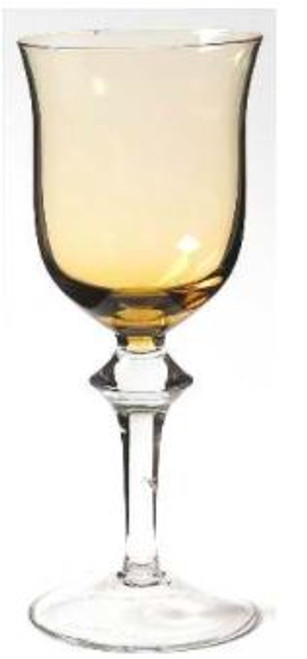 Aurora Amber Denby Wine Goblet