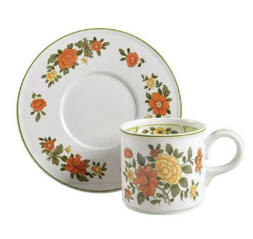 Summer Day Cup and Saucer